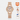 CELESTIA Studded Rose Gold Watch