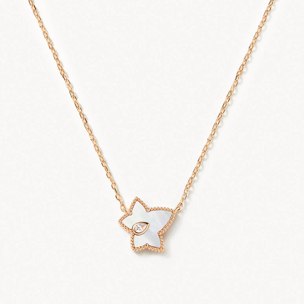 Dây chuyền mạ vàng 18k khảm cao cấp JN8283