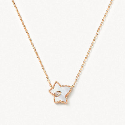 Dây chuyền mạ vàng 18k khảm cao cấp JN8283